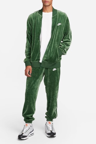 Giacca sportiva in velluto - Verde scuro - Nike