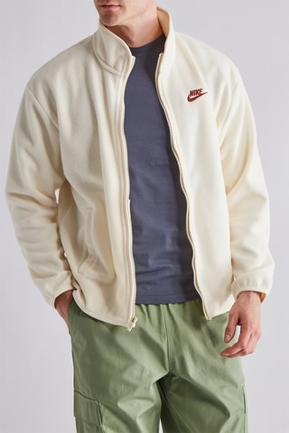 Giacca in pile - Beige - Nike