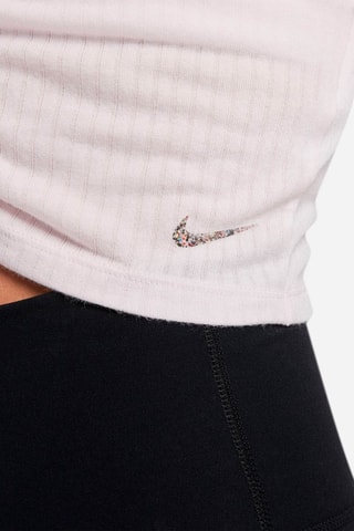 Crop top de yoga Yoga Dri-FIT Blanc