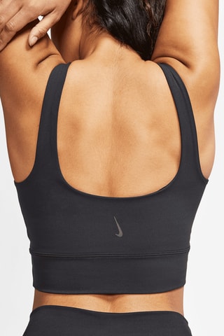Crop top de yoga - Noir - Nike