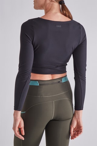Crop top - Noir - Asos Design
