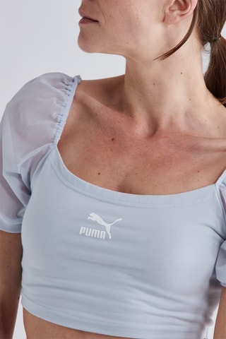 Crop top - Azzurro - Puma