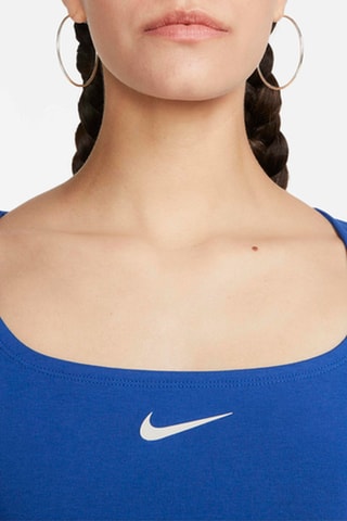Crop top Dance long - Bleu roi - Nike