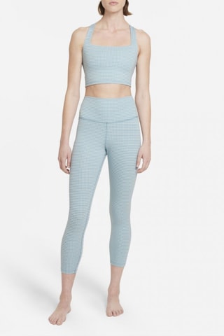 Crop top d’entrainement - Ciel - Nike