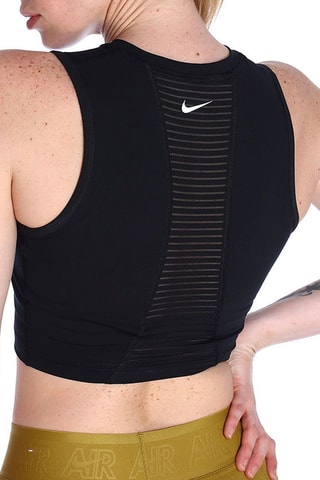 Crop top d’entraînement - Noir - Nike
