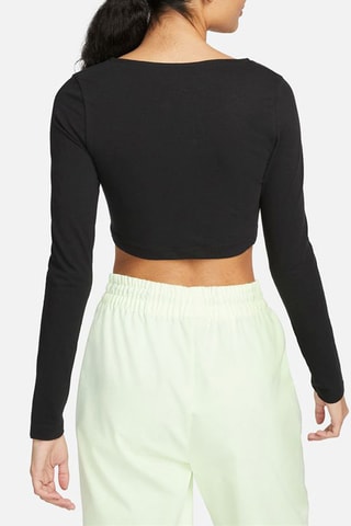 Crop top - Noir - Nike