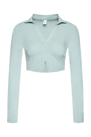 Crop top - Azzurro - Reebok