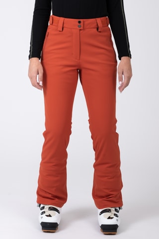 Pantalon de ski taille haute Idril - Orange - Sun Valley