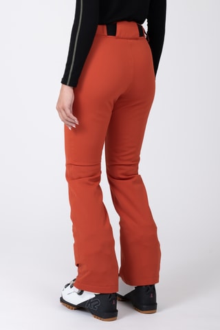 Pantalon de ski taille haute Idril - Orange - Sun Valley
