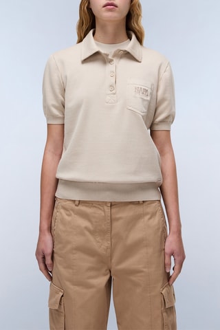 Polo D Cassis - Beige - Napapijri