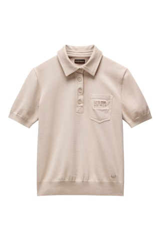 Polo D Cassis - Beige - Napapijri