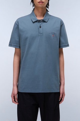 Polo Elbas - Bleu clair - Napapijri