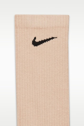 6 paires de chaussettes d’entraînement - Beige et marron - Nike