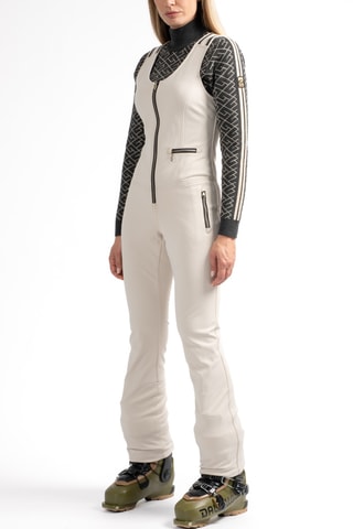 Combinaison de ski Softshell Idyl - Beige clair - Sun Valley