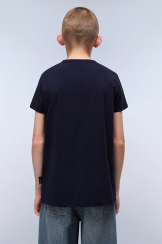 T-shirt K S-Chamois - Bleu marine - Napapijri