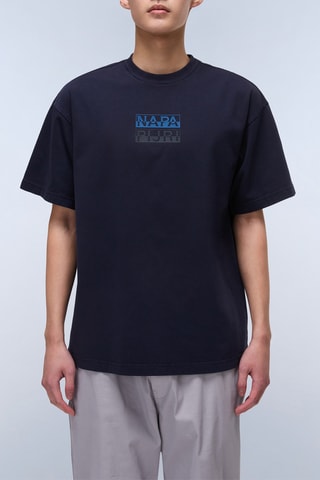 T-shirt S Cortona - Navy - Napapijri