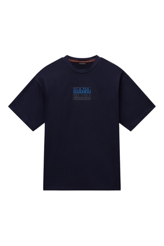 T-shirt S Cortona - Navy - Napapijri