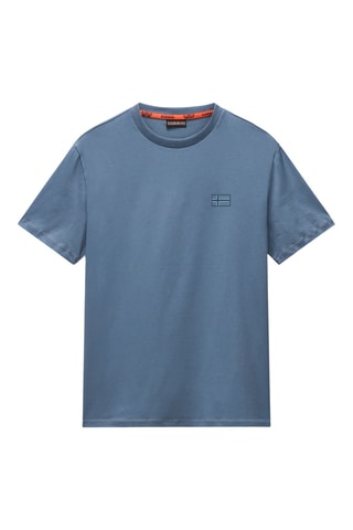 T-shirt S Sorano - Blu-grigio - Napapijri