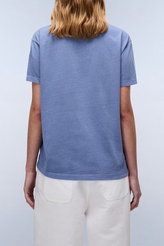 T-shirt S Azure - Lichtblauw