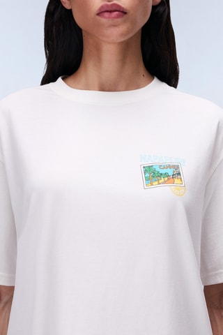 T-shirt S-Nice - Bianco - Napapijri