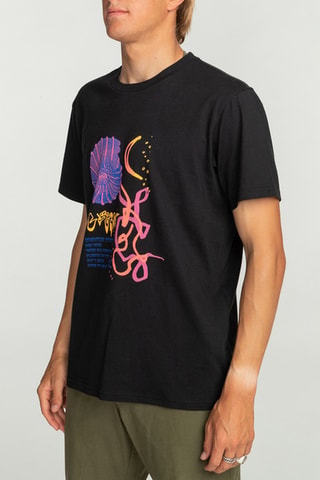 T-shirt in cotone bio - Nero - Billabong