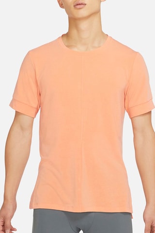 T-shirt da yoga - Arancione - Nike