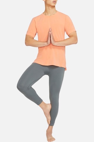 T-shirt da yoga - Arancione - Nike