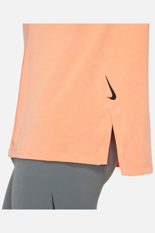 T-shirt da yoga - Arancione - Nike