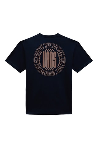 T-shirt Circle Racer Lockup - Navy