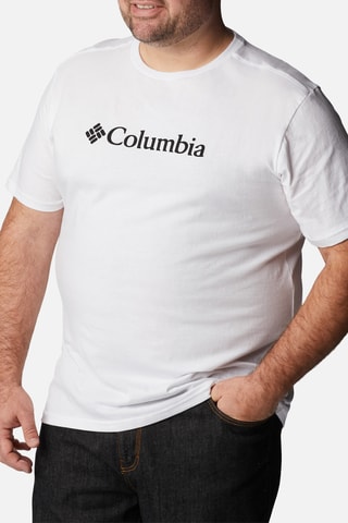 T-shirt en coton biologique CSC Basic Logo™ - Blanc