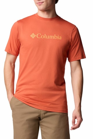 T-shirt regular in cotone bio CSC Basic Logo™ - Arancione
