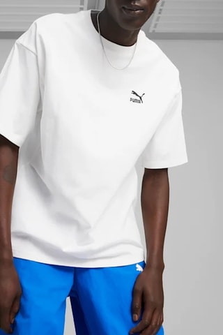 T-shirt taglio ampio - Bianco - Puma