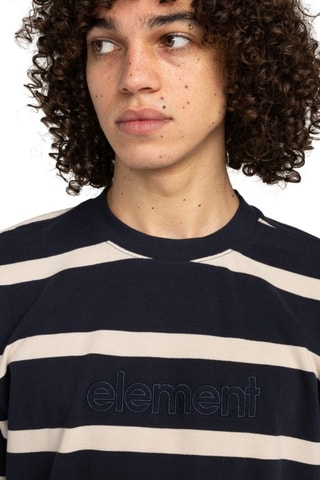 T-shirt relaxed in cotone bio - Navy - Element