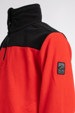 Sweat polaire Hiroj - Rouge - Sun Valley