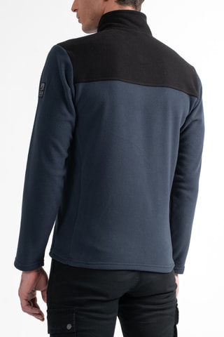 Felpa regular Luke - Navy e nero - Sun Valley