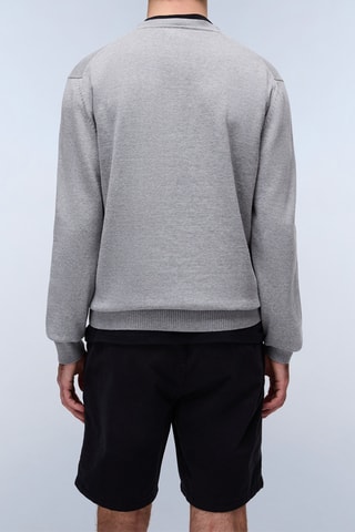 Sweat Ambra - Gris clair chiné - Napapijri