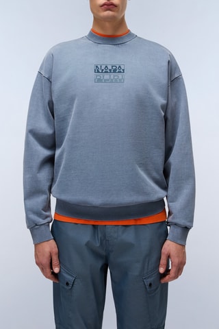 Sweat B Sorano - Bleu canard - Napapijri