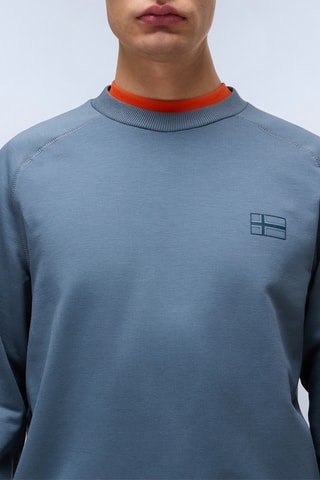 Sweat B Sorano - Bleu canard - Napapijri