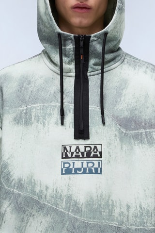 Sweat à capuche B Tora - Blanc - Napapijri