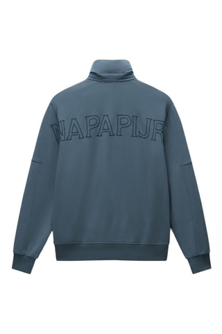 Felpa con cappuccio B-Ambra - Grigio scuro - Napapijri