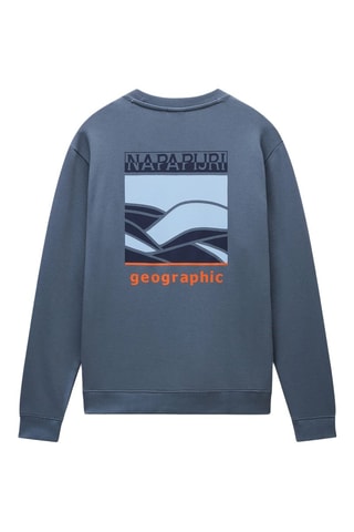 Sweat à capuche A-Sovana - Gris foncé - Napapijri