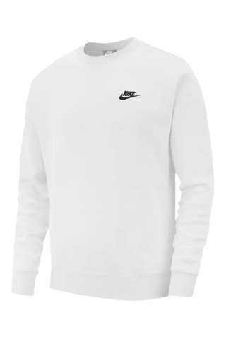 Felpa in pile - Bianco e nero - Nike