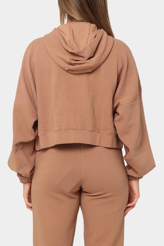 Sweat court à capuche - Marron - Ellesse
