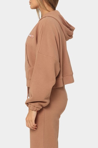 Sweat court à capuche - Marron - Ellesse
