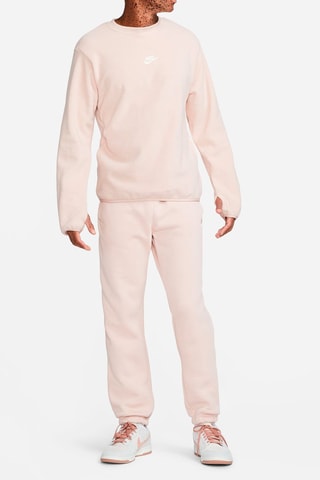 Felpa in pile Sportwear - Rosa chiaro