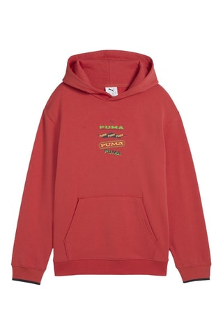 Sweat à capuche Road to unity - Rouge - Puma