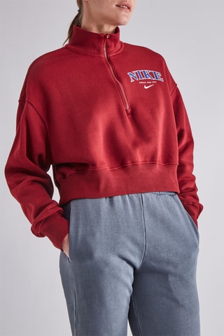 Sweat polaire - Rouge - Nike