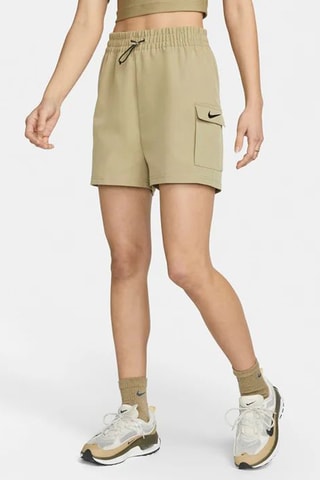Shorts a vita alta - Verde - Nike