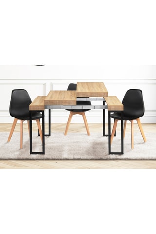 Tavolo allungabile Manufacture - 45/140 x 90 x 75 cm