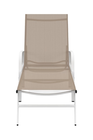 2 sdraio inclinabili - Beige
